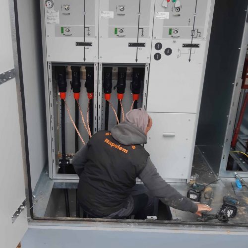 Középfeszültségű állomás kiépítés